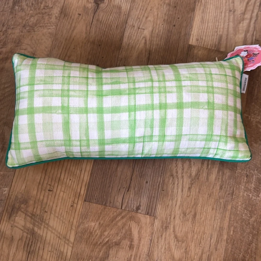 NWT Brisa & Home World Traveler Collection Peaches Pillow Cotton 9”x19”